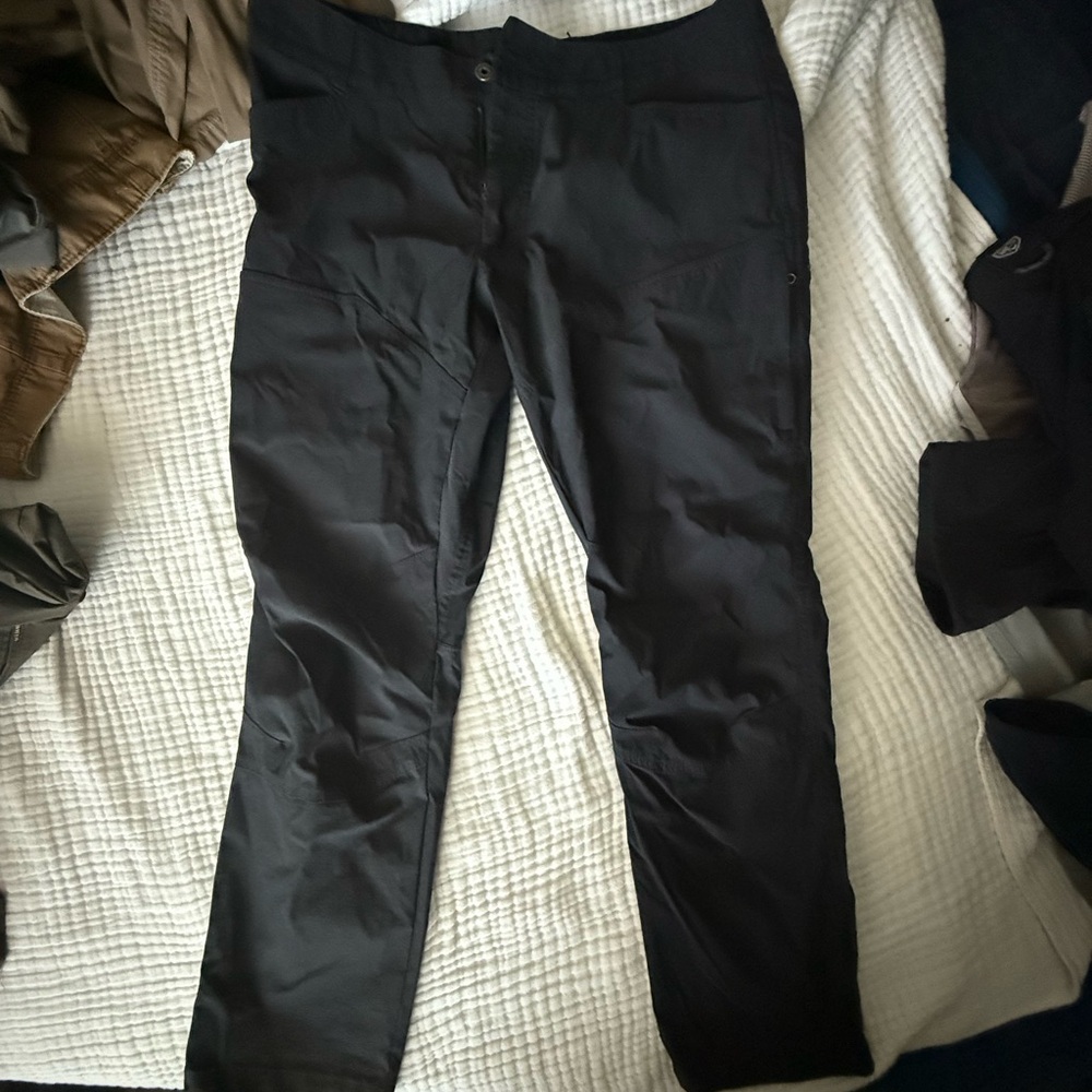 Kuhl Renegade Rock Black Casual Pants hiking camping 36x30